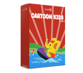 Cartoon Kids 2 em 1 - Pinte e Cola!