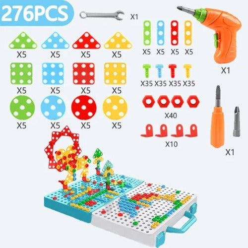 Kit de Ferramenta Infantil - Pequenos Construtores!