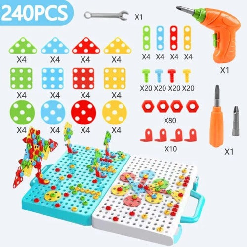 Kit de Ferramenta Infantil - Pequenos Construtores!