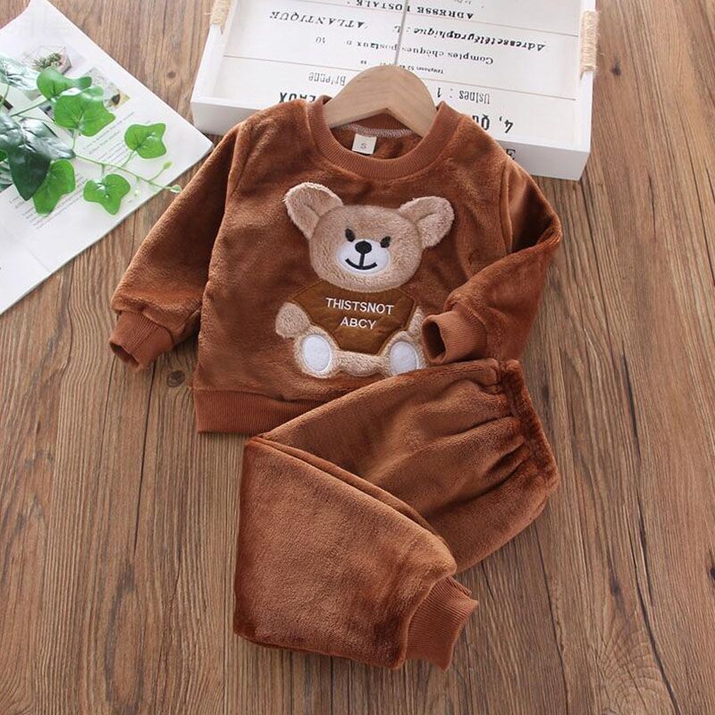 Conjunto de Moletom Aconchego - Ursinho Feliz!