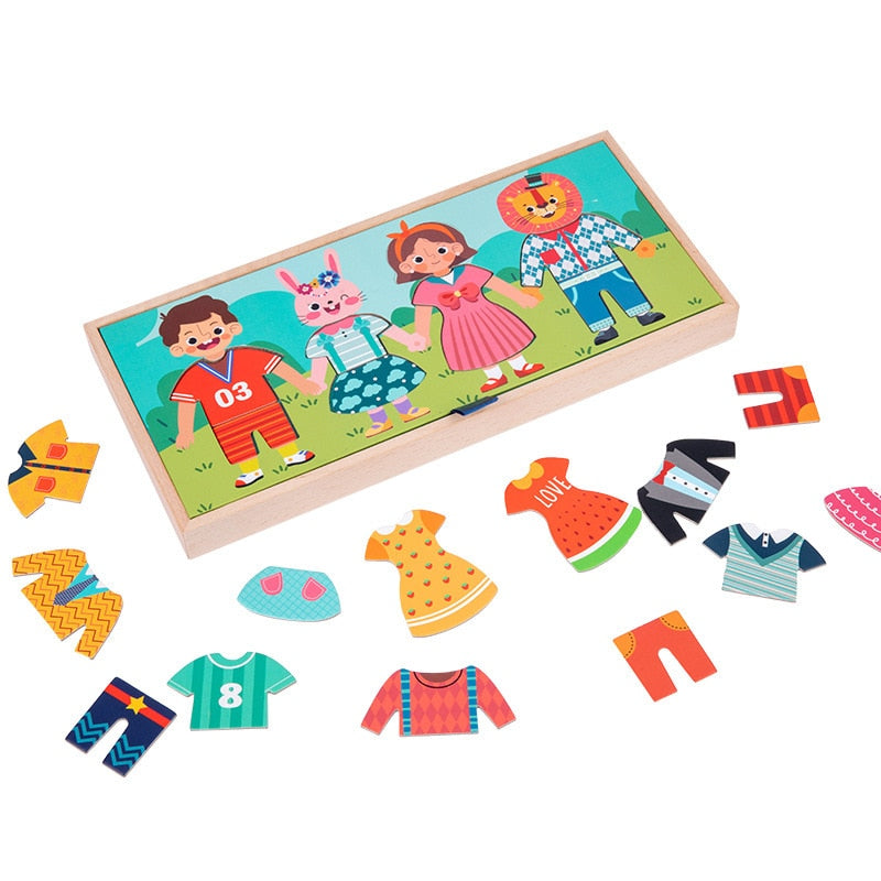 Varal de Roupas Montessori - Um Varal Divertido!
