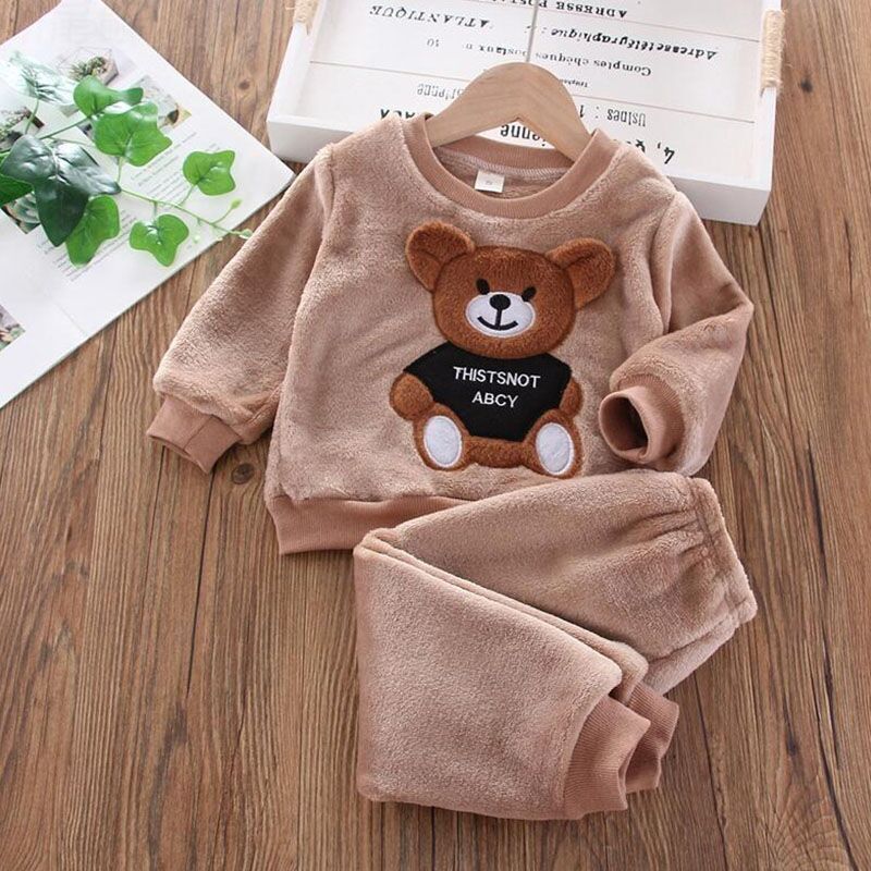 Conjunto de Moletom Aconchego - Ursinho Feliz!