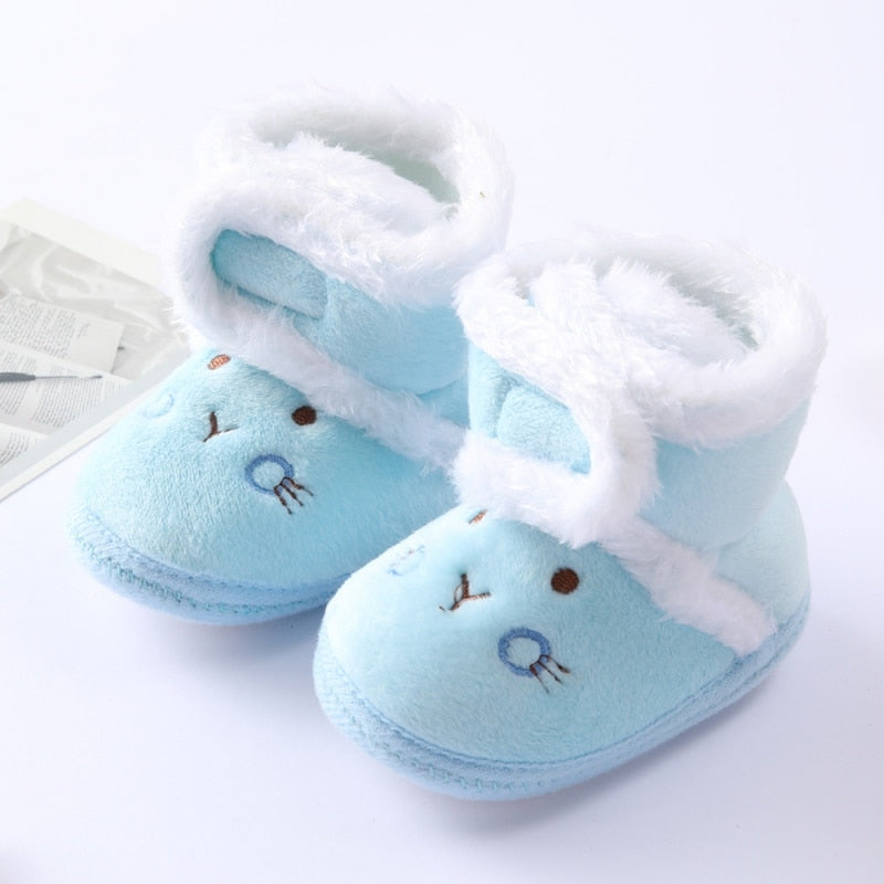 Bota Fofura de Coelhinho - Proteção Quente e Estilo Adorável!