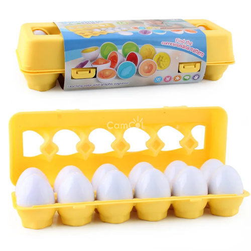 Ovos Mágicos Montessori - Estimule o Raciocínio Lógico!