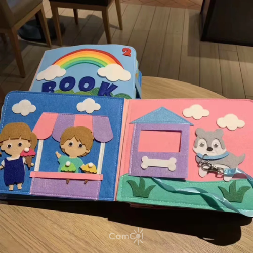 Livro Criativo Montessori - Aprenda Atividades do Dia