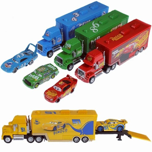 Caminhões Carros - Relâmpago Mcqueen e Amigos!