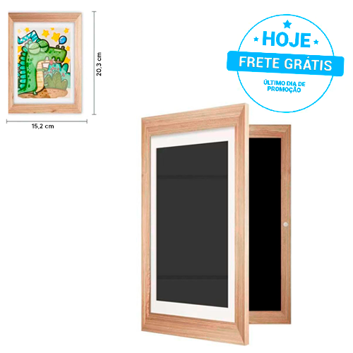 Quadro Guarda Desenhos - Eternize Momentos na Parede!