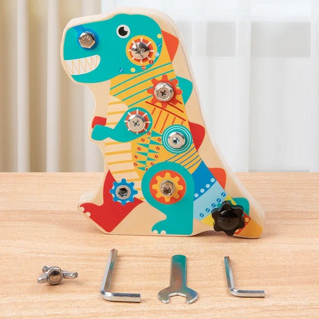 Dinossauro Mecânico - Aprendendo a Montar!