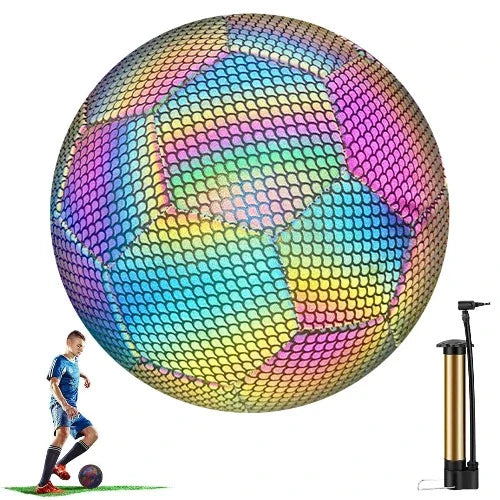 Bola de Futebol Refletiva - A Bola que se Destaca no Campo!